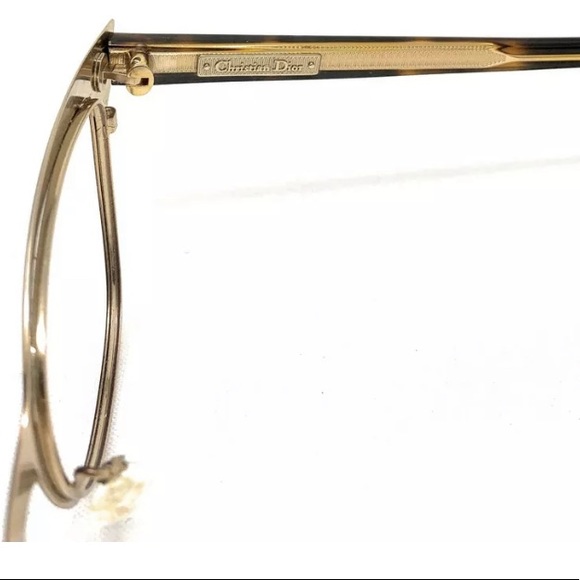 Authentic CHRISTIAN DIOR Cat Eye Glasses Havana - Picture 8 of 16